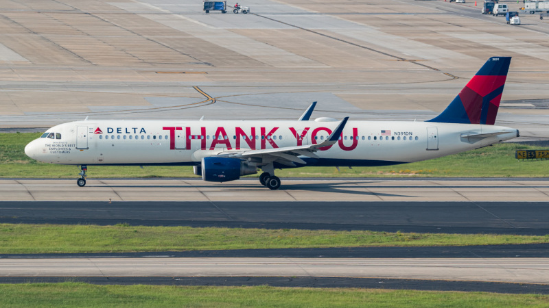 Photo of N391DN - Delta Airlines Airbus A321-200 at ATL on AeroXplorer Aviation Database