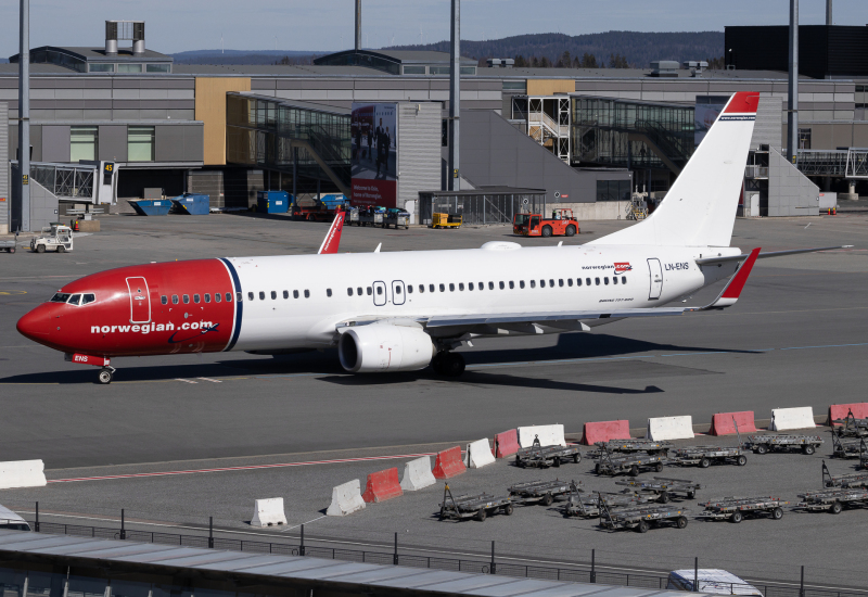 Photo of LN-ENS - Norwegian Air Shuttle Boeing 737-800 at OSL on AeroXplorer Aviation Database