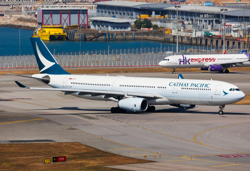 Photo of B-LBK - Cathay Pacific Airbus A330-300 at HKG on AeroXplorer Aviation Database