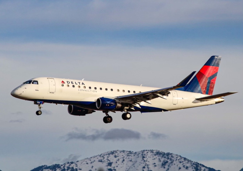 Photo of N254SY - Delta Connection Embraer E175 at SLC on AeroXplorer Aviation Database