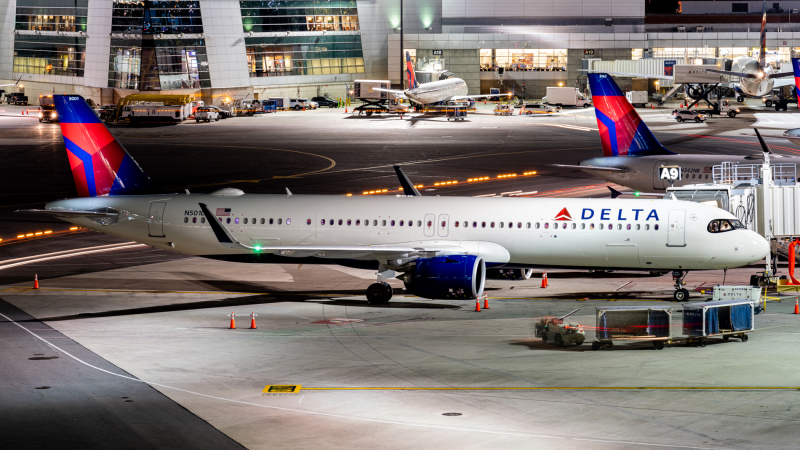 Photo of N501DA - Delta Airlines Airbus A321NEO at BOS on AeroXplorer Aviation Database