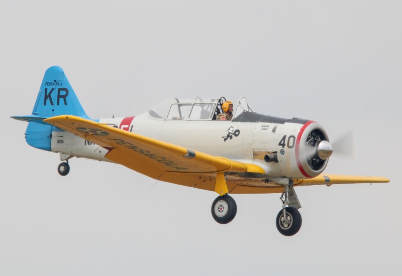 Photo of N211A - PRIVATE North American T-6 Texan at RDG on AeroXplorer Aviation Database