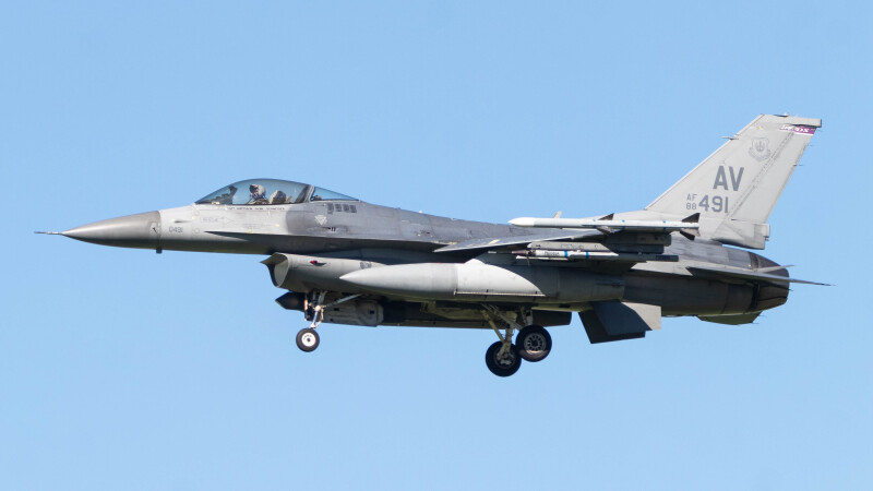 Photo of 88-0491 - USAF - United States Air Force General Dynamics F-16 Fighting Falcon at NTD on AeroXplorer Aviation Database