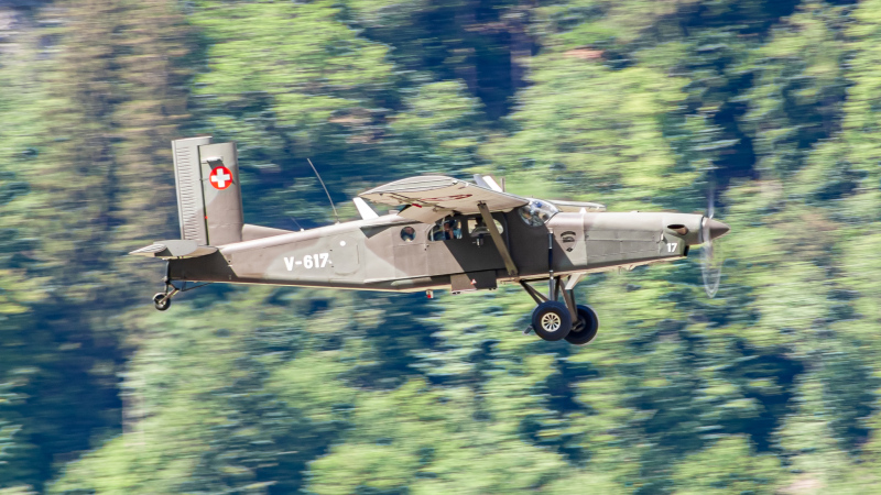 Photo of V-617 - Swiss Air Force Pilatus PC-6 at LSMM on AeroXplorer Aviation Database
