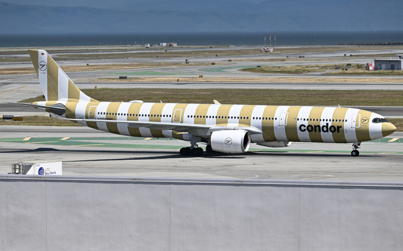 Photo of D-ANRL - Condor Airbus A330-900 at SFO on AeroXplorer Aviation Database