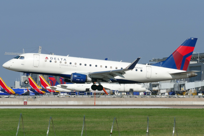 Photo of N251SY - Delta Connection Embraer E175 at AUS on AeroXplorer Aviation Database
