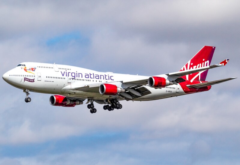 Photo of G-VROS - Virgin Atlantic Boeing 747-400 at LHR on AeroXplorer Aviation Database