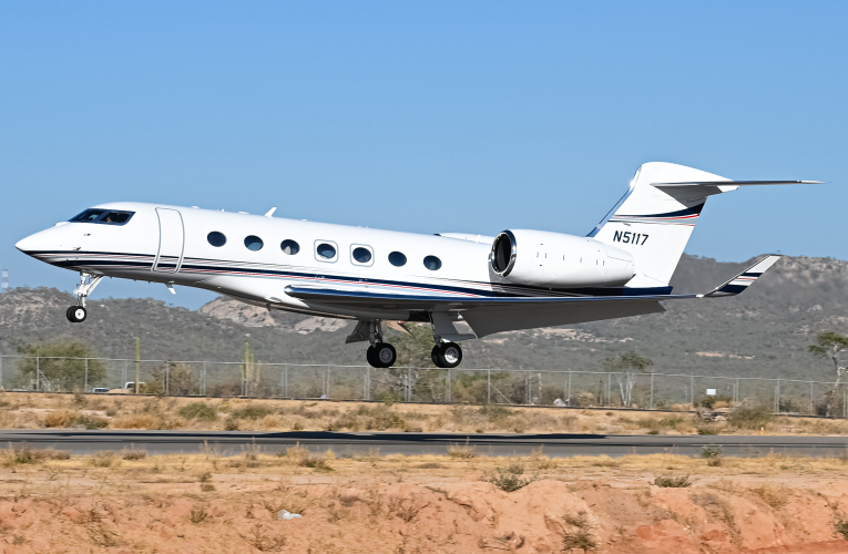 Photo of N5117 - PRIVATE Gulfstream G500 at CSL on AeroXplorer Aviation Database