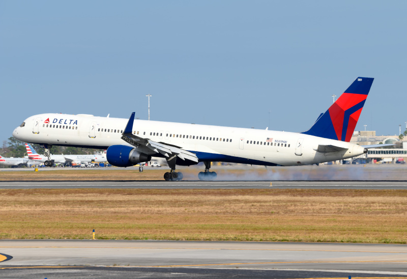 Photo of N589NW - Delta Airlines Boeing 757-300 at MCO on AeroXplorer Aviation Database