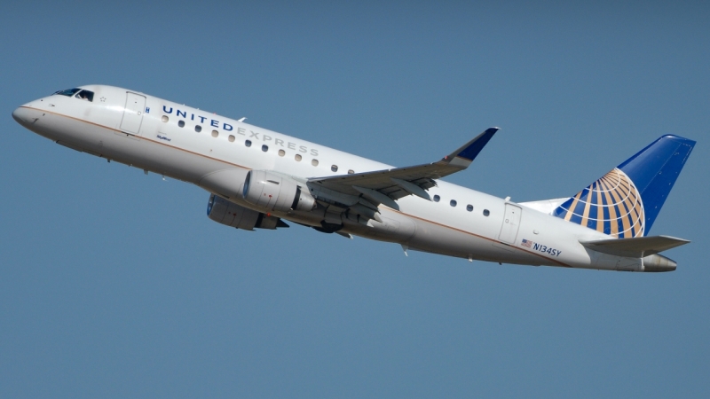 Photo of N134SY - United Airlines Embraer E175 at OKC on AeroXplorer Aviation Database