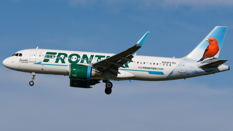 Photo of N354FR - Frontier Airlines Airbus A320NEO at TPA on AeroXplorer Aviation Database
