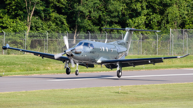 Photo of N293TW - Tradewind Aviation Pilatus PC-12 at CGS  on AeroXplorer Aviation Database