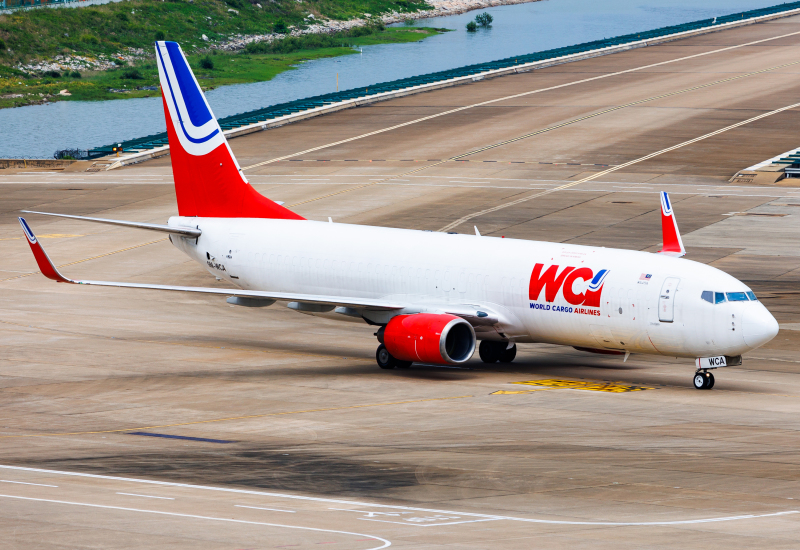 Photo of 9M-WCA - World Cargo Airlines Boeing 737-800 at MFM on AeroXplorer Aviation Database