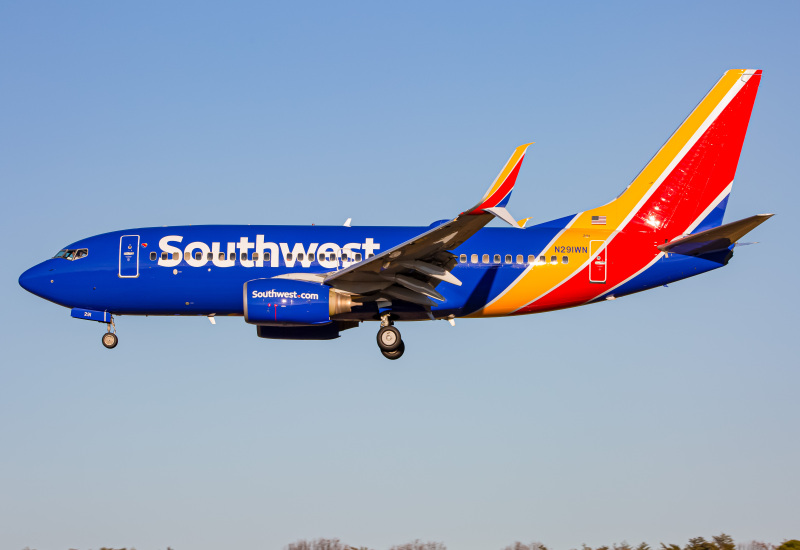 Photo of N291WN - Southwest Airlines Boeing 737-700 at BWI on AeroXplorer Aviation Database