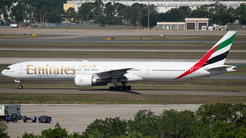 Photo of A6-EGF - Emirates Boeing 777-300ER at MCO on AeroXplorer Aviation Database