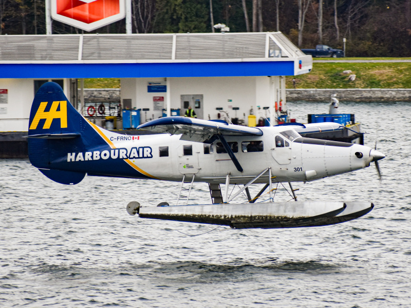 Photo of C-FRNO - Harbour Air De Havilland DHC-3 at YVR on AeroXplorer Aviation Database