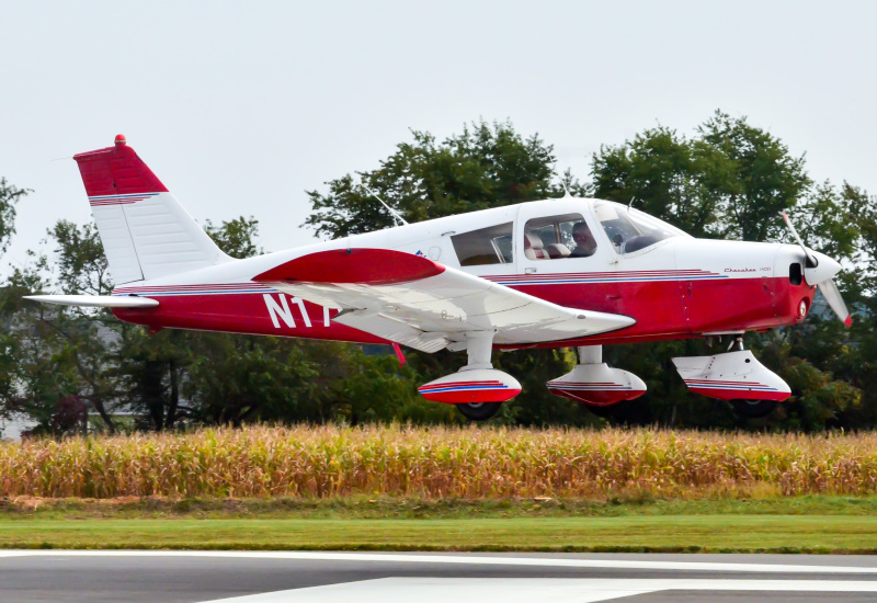 Photo of N1703T - PRIVATE Piper 28 Cherokee at N40 on AeroXplorer Aviation Database