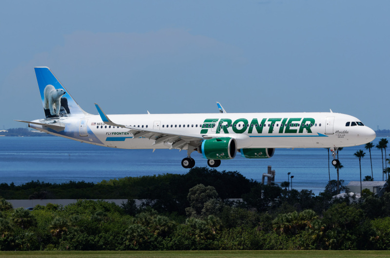 Photo of N653FR - Frontier Airlines Airbus A321NEO at TPA on AeroXplorer Aviation Database