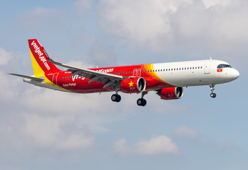Photo of VN-A524 - VietJet Air Airbus A321NEO at SGN on AeroXplorer Aviation Database