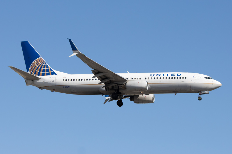Photo of N14230 - United Airlines Boeing 737-800 at EWR on AeroXplorer Aviation Database