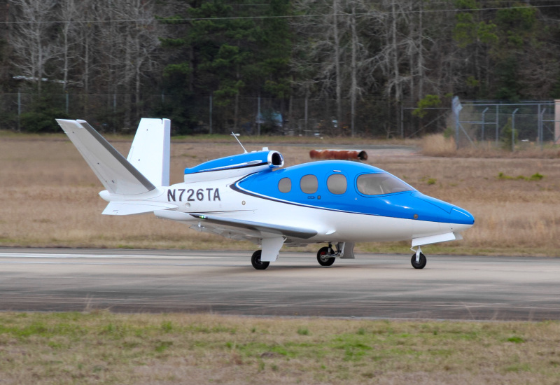Photo of N726TA - Tidal Aviation  Cirrus Vision Jet at CXO on AeroXplorer Aviation Database