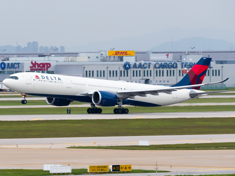 Photo of N406DX - Delta Airlines Airbus A330-900 at ICN on AeroXplorer Aviation Database