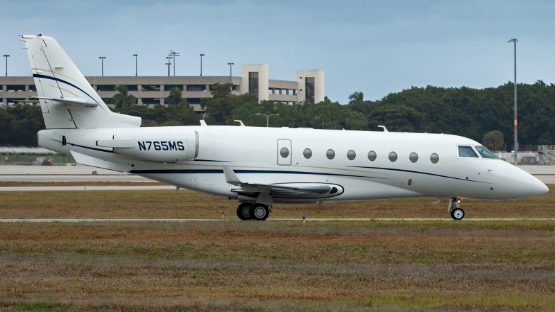 Photo of N765MS - PRIVATE Gulfstream G200 at PBI on AeroXplorer Aviation Database