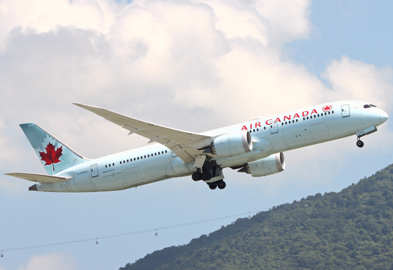 Photo of C-FKSV - Air Canada Boeing 787-9 at HKG on AeroXplorer Aviation Database