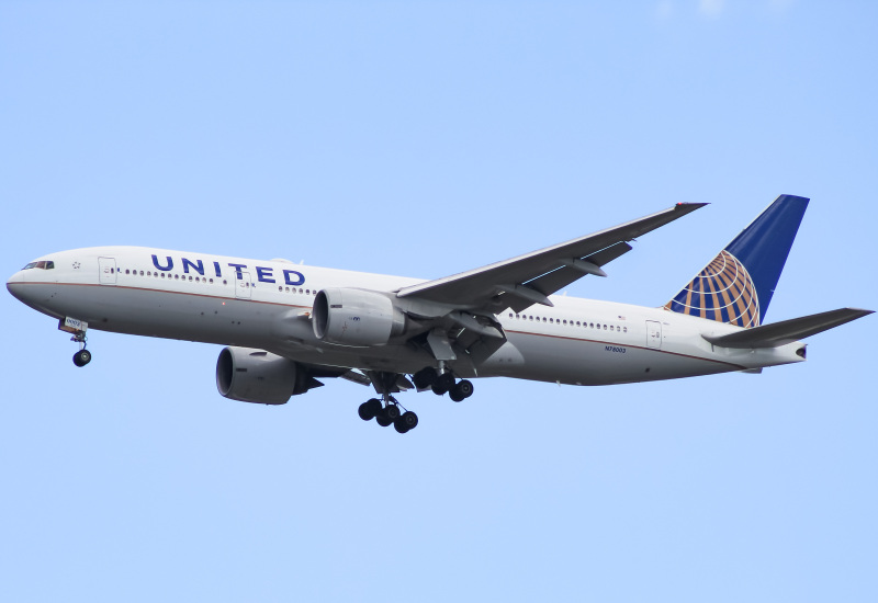 Photo of N78003 - United Airlines  Boeing 777-200ER  at IAD on AeroXplorer Aviation Database