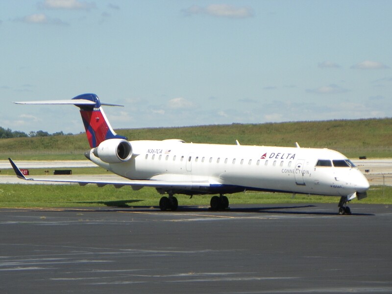 Photo of N367CA - Delta Airlines Mitsubishi CRJ-700 at CVG on AeroXplorer Aviation Database