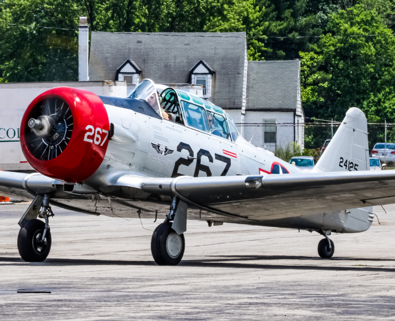 Photo of N6253C - PRIVATE North American T-6 Texan at HGR on AeroXplorer Aviation Database