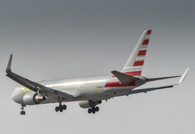 Photo of N384AA - American Airlines Boeing 767-300 at TLV on AeroXplorer Aviation Database