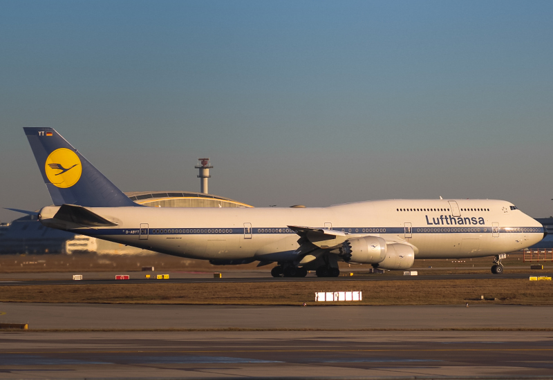 Photo of D-ABYT - Lufthansa Boeing 747-8i at FRA on AeroXplorer Aviation Database