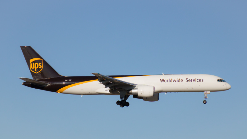 Photo of N411UP - United Parcel Service Boeing 757-200F at BOI on AeroXplorer Aviation Database