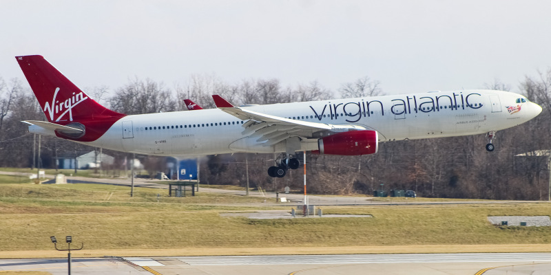 Photo of G-VINE - Virgin Atlantic Airbus A330-300 at CVG on AeroXplorer Aviation Database