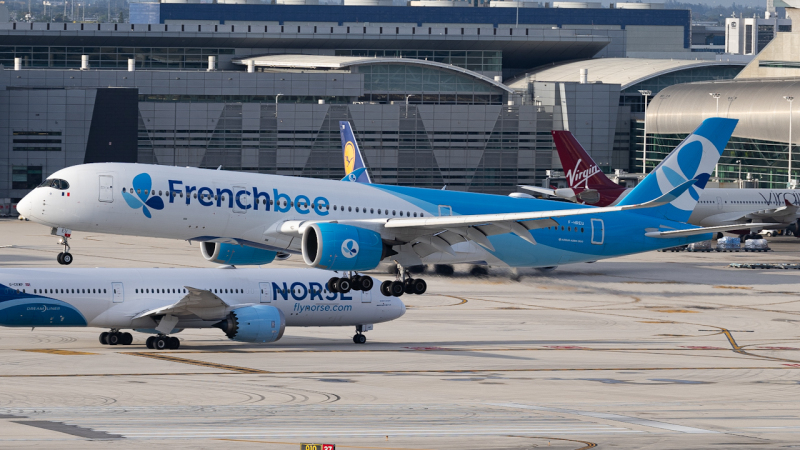 Photo of F-HREU - FrenchBee Airbus A350-900 at MIA on AeroXplorer Aviation Database