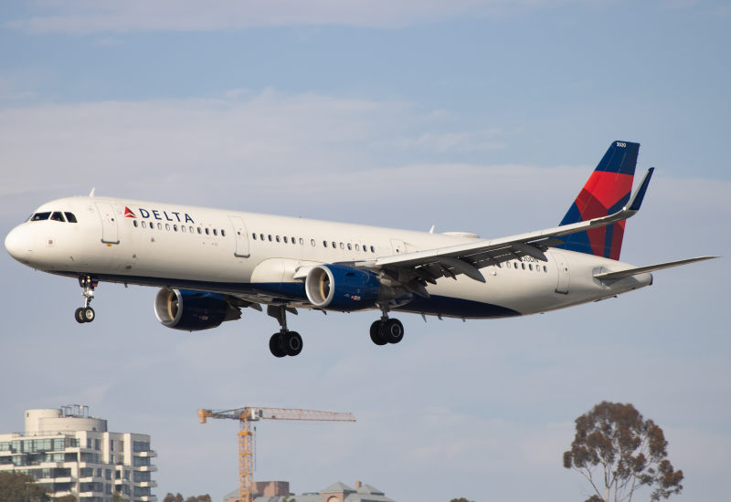 Photo of N320DN - Delta Airlines Airbus A321-200 at SAN on AeroXplorer Aviation Database