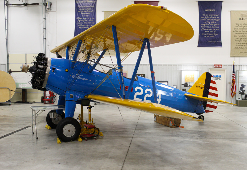 Photo of N224DF - PRIVATE Boeing Stearman at I69 on AeroXplorer Aviation Database