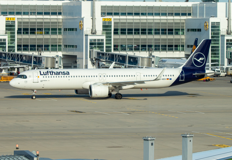 Photo of D-AIEH - Lufthansa Airbus A321NEO at MUC on AeroXplorer Aviation Database