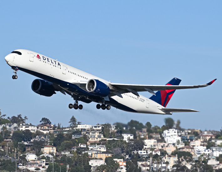 Photo of N575DZ - Delta Airlines Airbus A350-900 at SAN on AeroXplorer Aviation Database