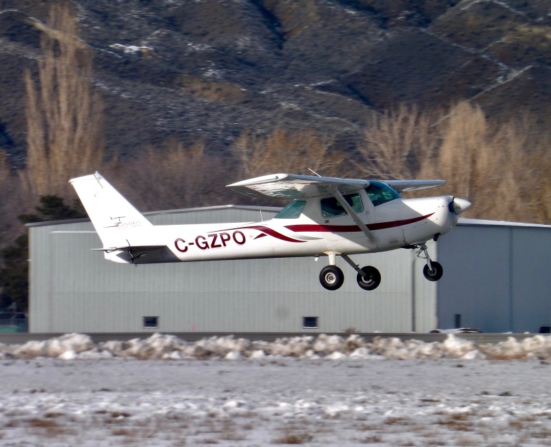 Photo of C-GZPO - PRIVATE Cessna 152 at YKA on AeroXplorer Aviation Database