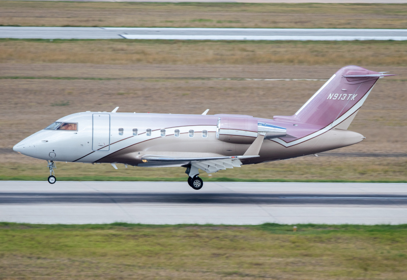Photo of N913TK - PRIVATE Bombardier Challenger 600 at SAT on AeroXplorer Aviation Database