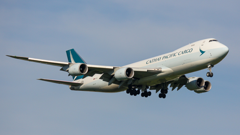 Photo of B-LJF - Cathay Pacific Cargo Boeing 747-8F at LCK on AeroXplorer Aviation Database