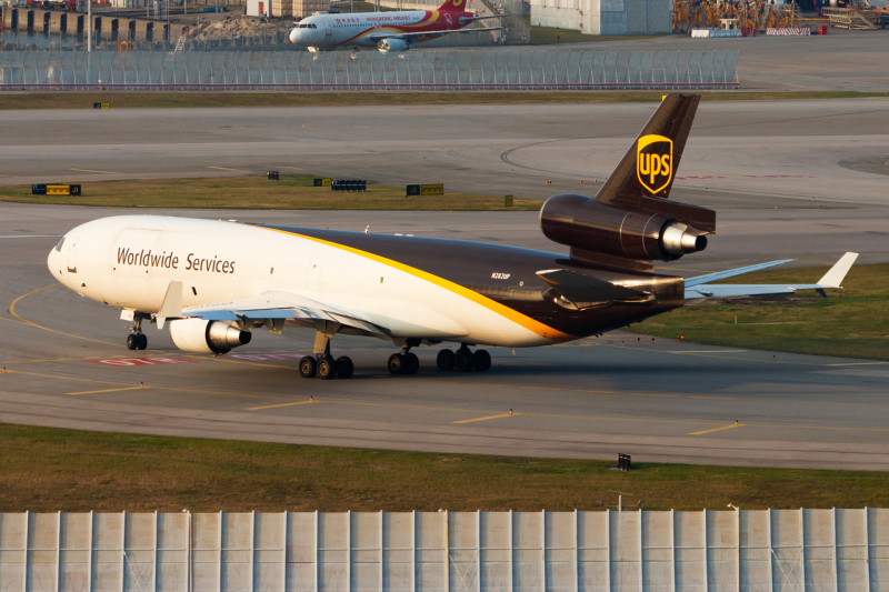 Photo of N282UP - United Parcel Service McDonnell Douglas MD-11F at HKG on AeroXplorer Aviation Database