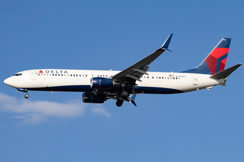 Photo of N840DN - Delta Airlines Boeing 737-900ER at TPA on AeroXplorer Aviation Database