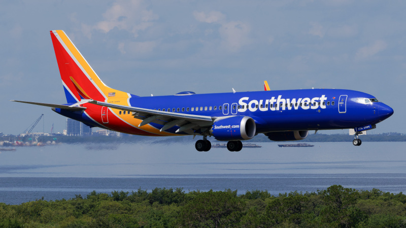 Photo of N8774Q - Southwest Airlines Boeing 737 MAX 8 at TPA on AeroXplorer Aviation Database