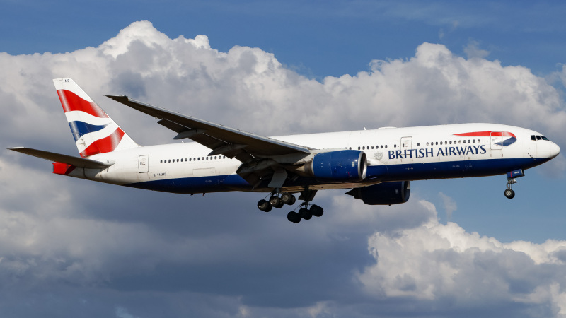 Photo of G-YMMD - British Airways Boeing 777-200ER at TPA on AeroXplorer Aviation Database