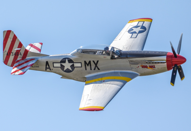 Photo of NL51MX - PRIVATE North American P-51 Mustang at BXM on AeroXplorer Aviation Database