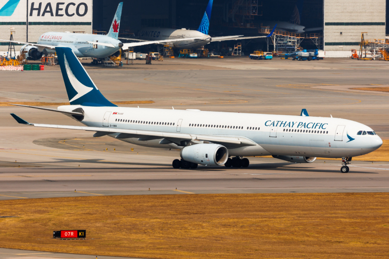 Photo of B-HWM - Cathay Pacific Airbus A330-300 at HKG on AeroXplorer Aviation Database