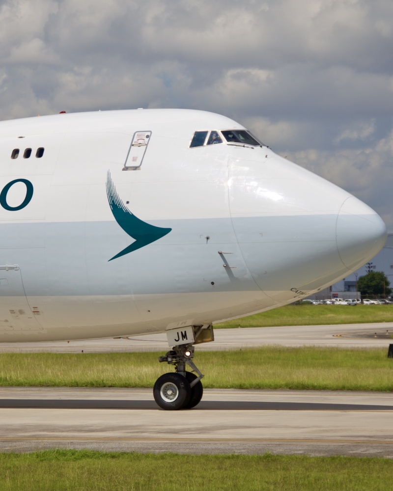 Photo of B-LJM - Cathay Pacific Cargo Boeing 747-8F at IAH on AeroXplorer Aviation Database
